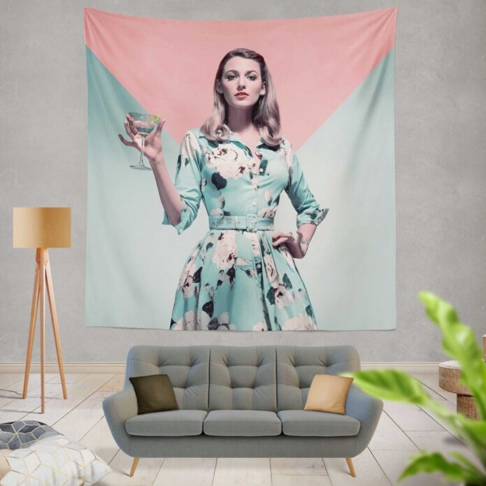 A Simple Favor Movie Blake Lively Anna Kendrick Wall Hanging Tapestry