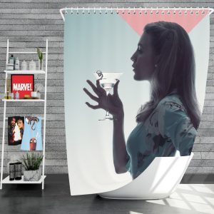 A Simple Favor Movie Martini Blake Lively Shower Curtain