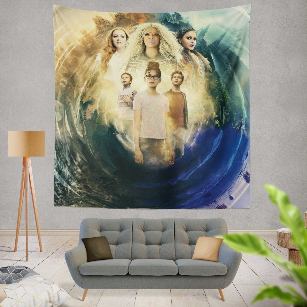 A Wrinkle In Time Movie Wall Hanging Tapestry | EBeddingSets How To Get Wrinkles Out Of Tapestry