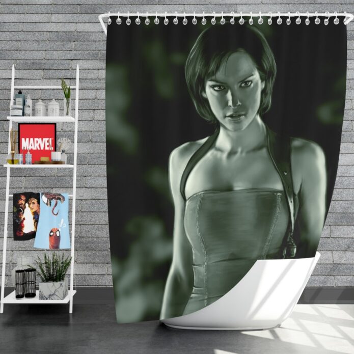 Alice in Resident Evil Apocalypse Movie Shower Curtain