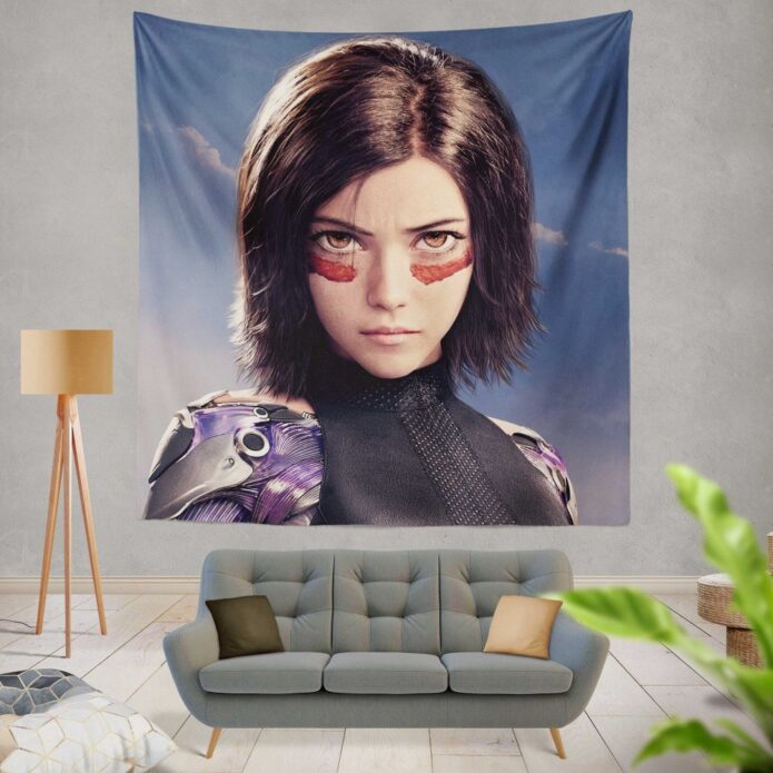 Alita Battle Angel Movie Wall Hanging Tapestry