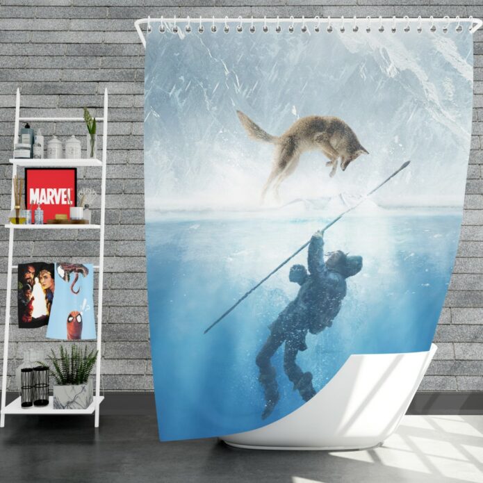 Alpha Movie Shower Curtain