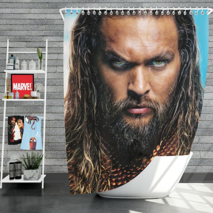 Aquaman Movie Jason Momoa Shower Curtain