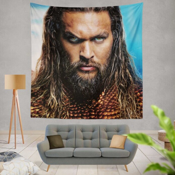 Aquaman Movie Jason Momoa Wall Hanging Tapestry