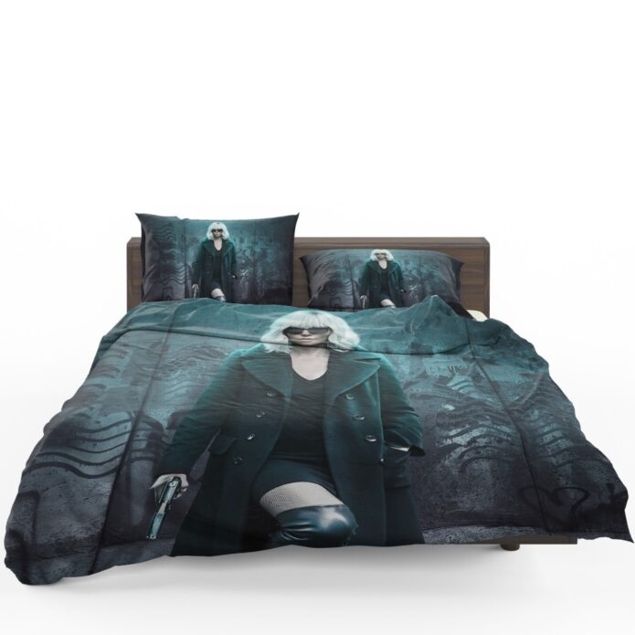 Atomic Blonde Movie Atomic Blonde Charlize Theron Bedding Set 1