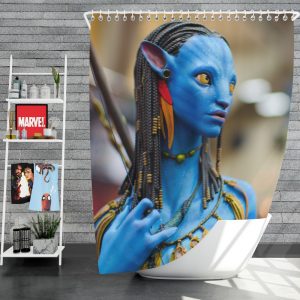 Avatar Movie Jake Sully Shower Curtain