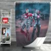 Avengers Age of Ultron Movie Iron Man War Machine Shower Curtain