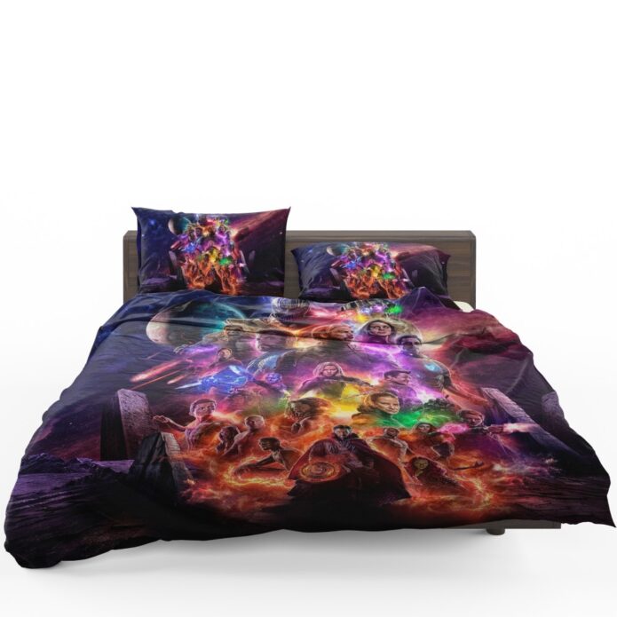 Avengers Endgame Movie Ant-Man Anthony Mackie Benedict Cumberbatch Bedding Set 1