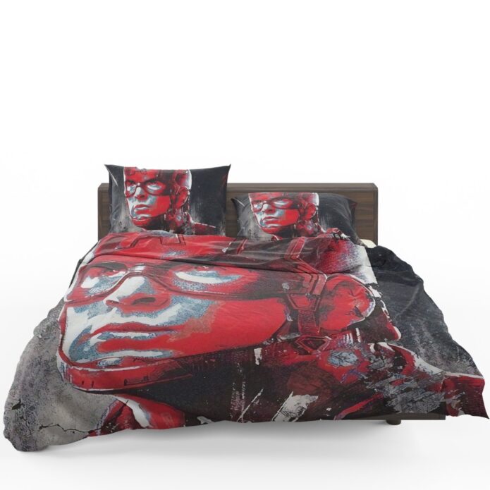 Avengers Endgame Movie Captain America Chris Evans Bedding Set 1