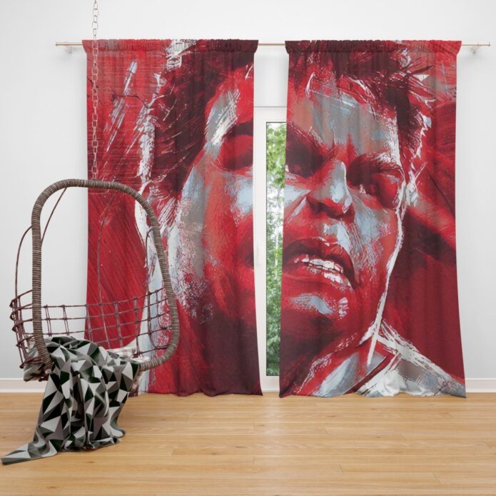 Avengers Endgame Movie Hulk Window Curtain