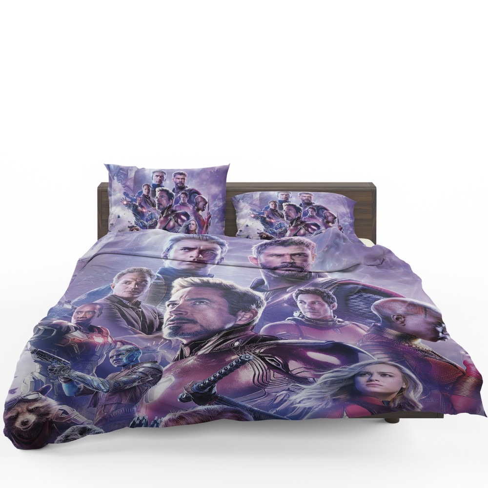 Avengers Endgame Movie Marvel Comics Bedding Set Ebeddingsets