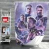 Avengers Endgame Movie Marvel Comics Shower Curtain