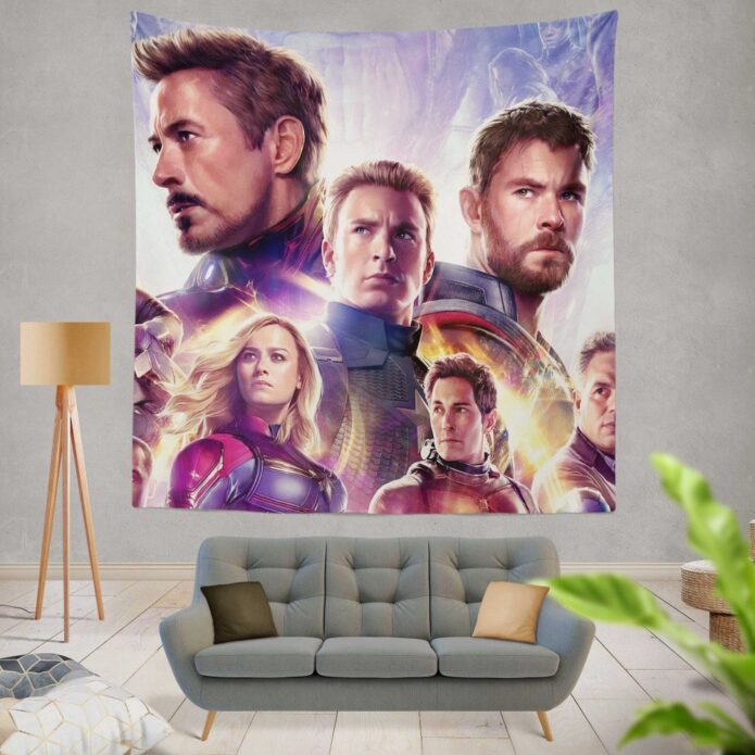 Avengers Endgame The Avengers Marvel MCU Wall Hanging Tapestry