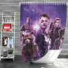 Avengers Infinity War Drax The Destroyer Star Lord Gamora Thor Groot Rocket Raccoon Shower Curtain