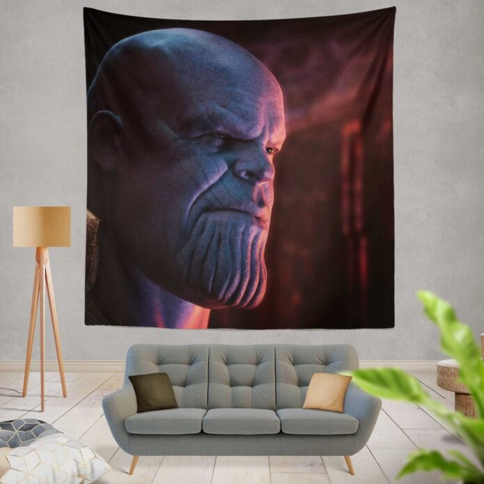 Avengers Infinity War Movie Marvel Comics Thanos Wall Hanging Tapestry