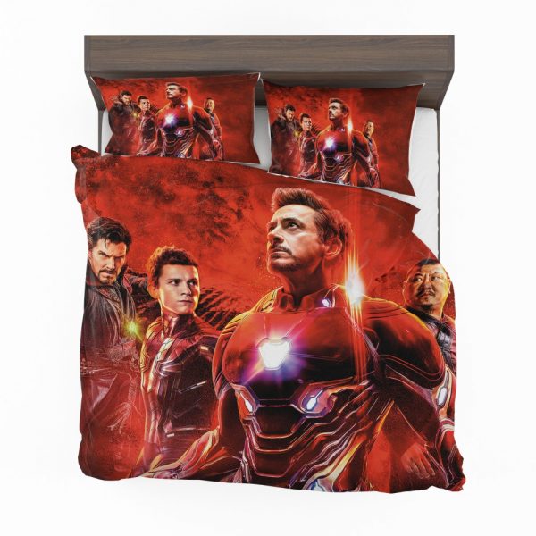 Avengers Infinity War Spider-Man Iron Man Doctor Strange Wong Bedding Set 2
