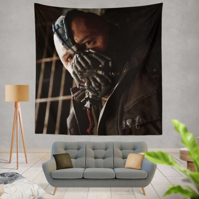 Bane inThe Dark Knight Rises Batman Movie DC Comics Wall Hanging Tapestry