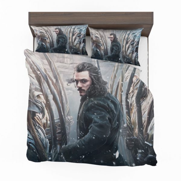 Bard the Bowman in The Hobbit Battle of the Five Armies Movie Bedding Set 2