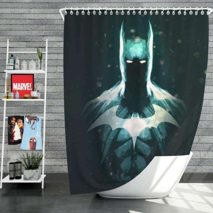 Batman Movie Artistic Shower Curtain