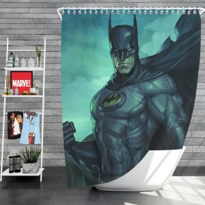 Batman Movie DC Comics Gothem City Shower Curtain