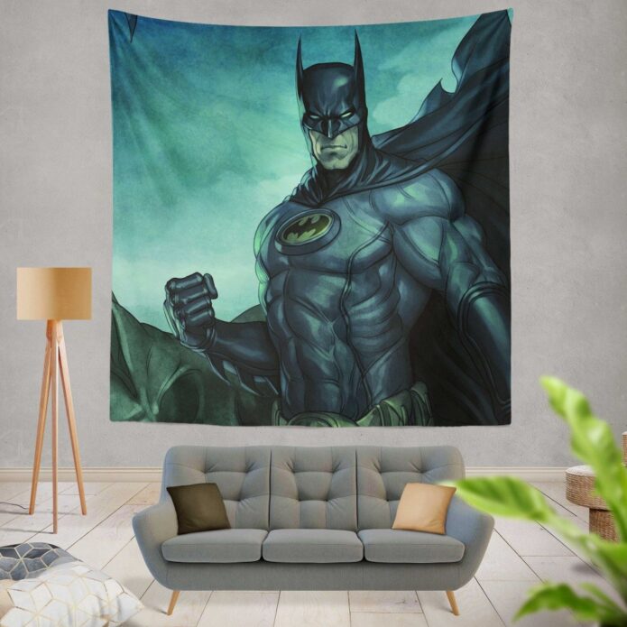 Batman Movie DC Comics Gothem City Wall Hanging Tapestry