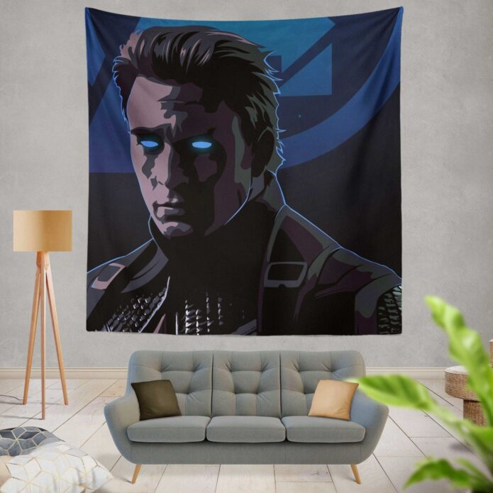 Captain America Avengers Endgame Movie Marvel Comics Wall Hanging Tapestry