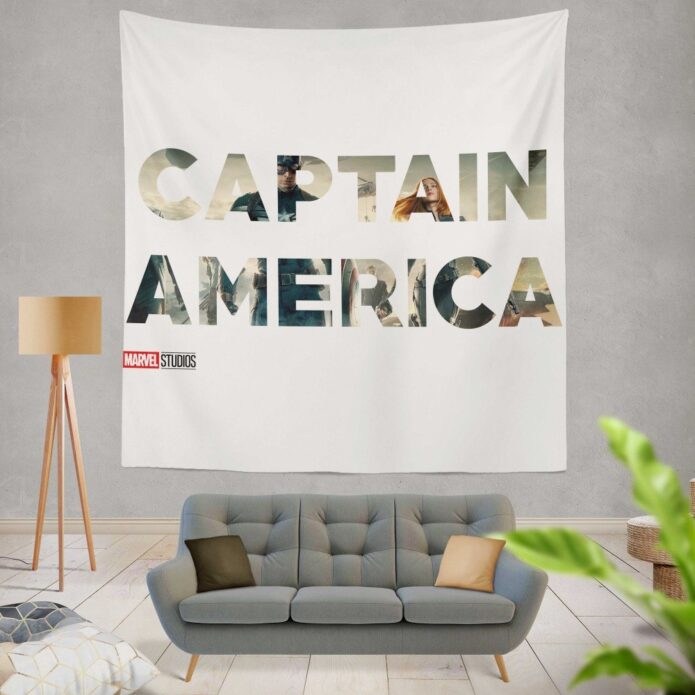 Captain America The First Avenger Movie Wall Hanging Tapestry