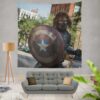 Captain America The Winter Soldier Movie Wall Hanging Tapestry