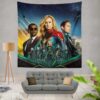 Captain Marvel Movie Carol Danvers Nick Fury Yon‑Rogg Marvel Wall Hanging Tapestry