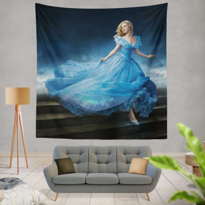 Cinderella Movie Lily James Wall Hanging Tapestry