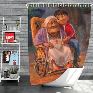 Coco Movie Mystery Kids Shower Curtain