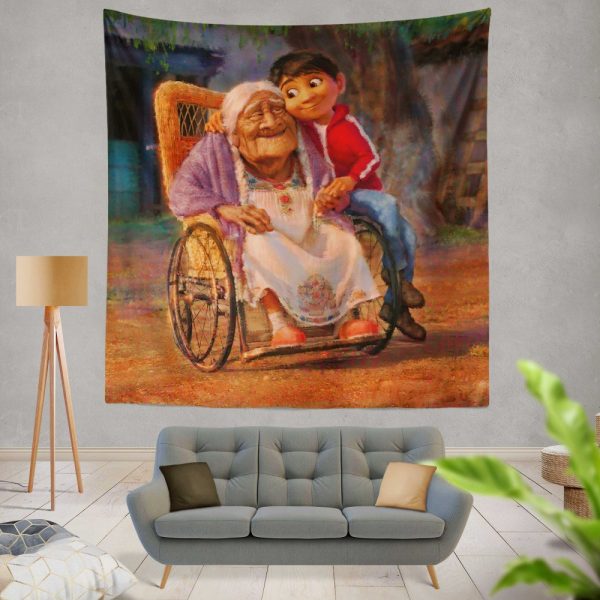 Coco Movie Mystery Kids Wall Hanging Tapestry