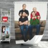 Daddy's Home 2 Movie John Lithgow Mark Wahlberg Mel Gibson Will Ferrell Shower Curtain