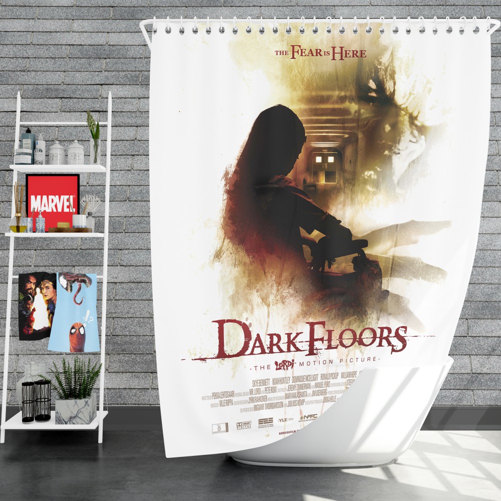 Dark Floors Movie Shower Curtain Ebeddingsets