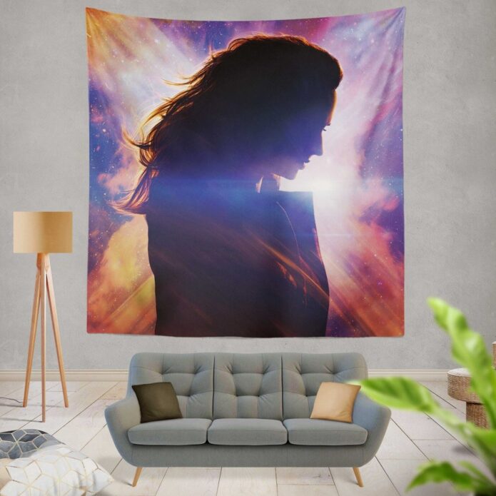 Dark Phoenix Movie Jean Grey Marvel Comics Wall Hanging Tapestry