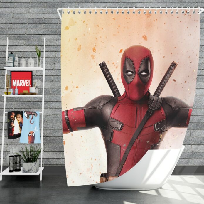 Deadpool 2 Movie Shower Curtain