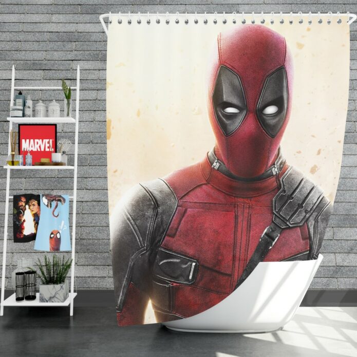 Deadpool 2 Movie Super Hero Shower Curtain