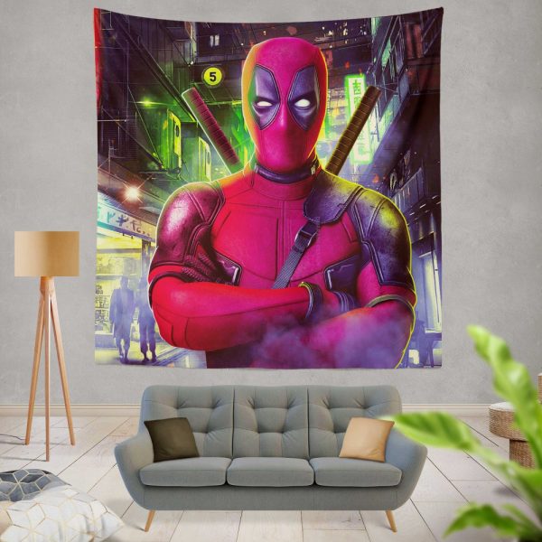 Deadpool 2 Movie Wade Wilson Wall Hanging Tapestry