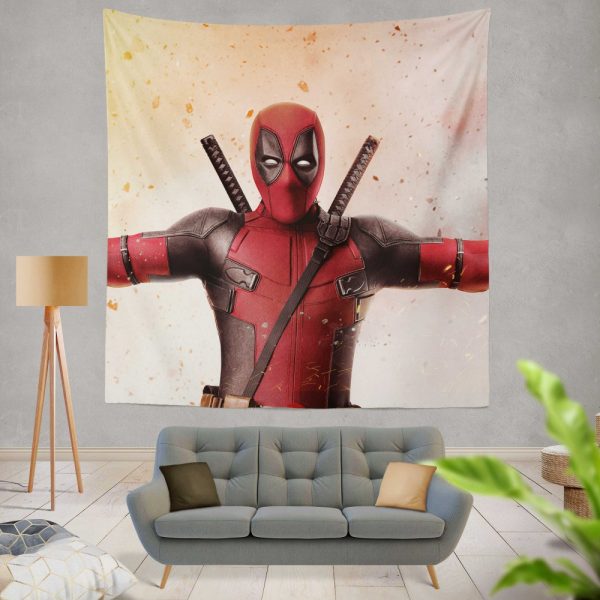 Deadpool 2 Movie Wall Hanging Tapestry