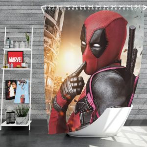 Deadpool Movie Shower Curtain