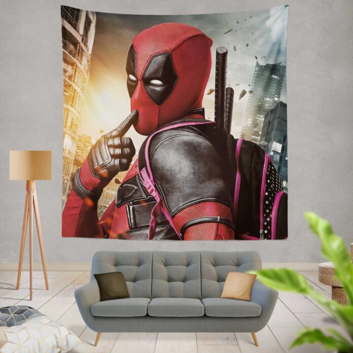 Deadpool Movie Wall Hanging Tapestry