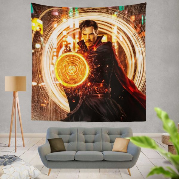 Doctor Strange Movie Benedict Cumberbatch Wall Hanging Tapestry