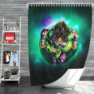 Dragon Ball Super Broly Movie Shower Curtain