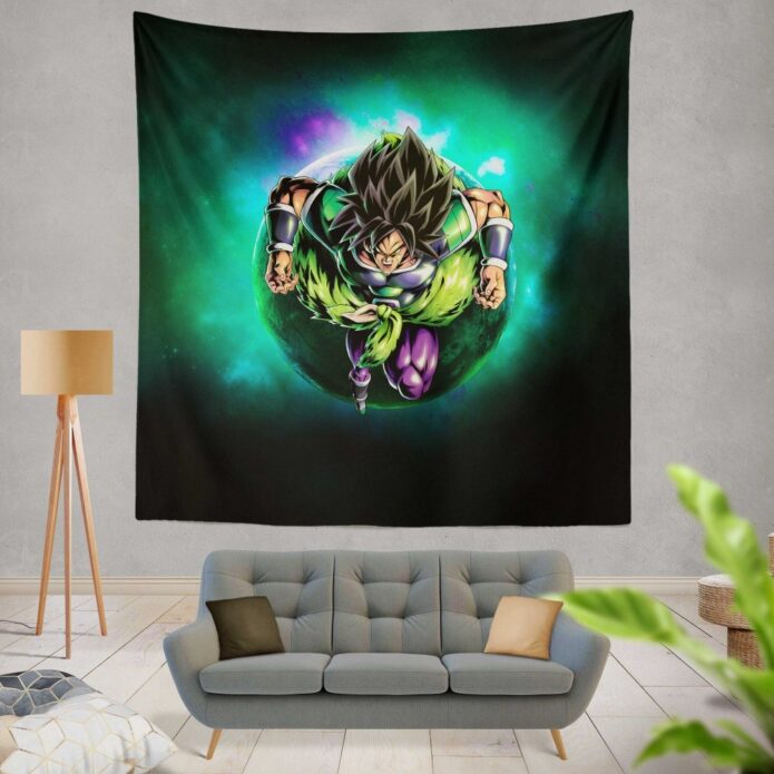 Dragon Ball Super Broly Movie Wall Hanging Tapestry