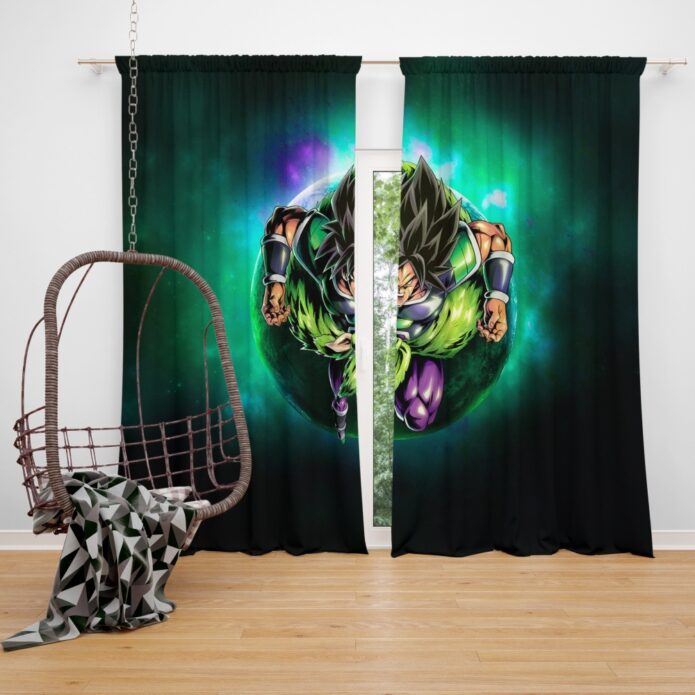 Dragon Ball Super Broly Movie Window Curtain