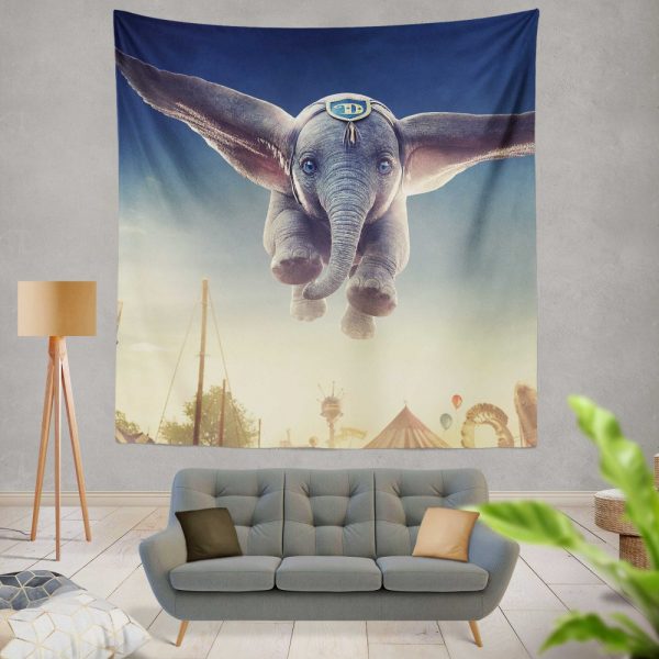 Dumbo 2019 Movie Wall Hanging Tapestry
