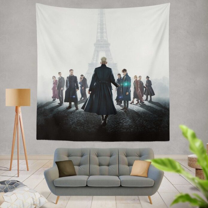 Fantastic Beasts The Crimes of Grindelwald Movie Wall Hanging Tapestry
