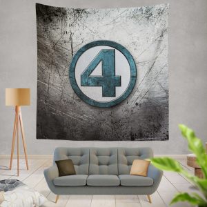 Fantastic Four Logo Marvel Comics Wall Hanging Tapestry