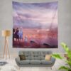 Frozen 2 Movie AnnaElsaKristoffOlafWall Hanging Tapestry