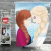 Frozen Movie Anna & Elsa Shower Curtain